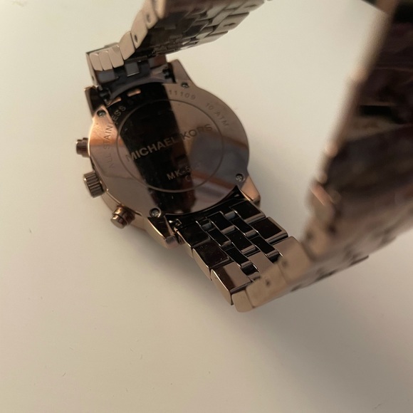 Michael Kors Ritz Chronograph Brown Watch MK5547 - Picture 4 of 7